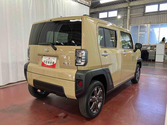 タフト Ｇターボ　届出済未使用車　元展示車　ターボ　１オーナー　禁煙　レーンキープアシスト　盗難防止装置　スマートキー　アイドリングストップ　ＬＥＤヘッドランプ　電動格納ミラー　オートライト　オートマチックハイビーム（5枚目）