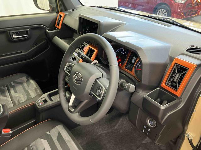 タフト Ｇターボ　届出済未使用車　元展示車　ターボ　１オーナー　禁煙　レーンキープアシスト　盗難防止装置　スマートキー　アイドリングストップ　ＬＥＤヘッドランプ　電動格納ミラー　オートライト　オートマチックハイビーム（12枚目）