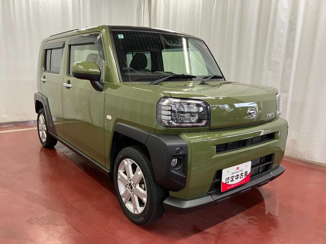 タフト G 下取車 ナビ バックカメラ 前後ドラレコ ETC LEDヘッドランプ スマートキー 衝突被害軽減システム シートヒーター TV 電動格納ミラー DVD 衝突安全ボディ オートマチックハイビーム(4枚目)