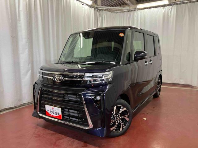 タント カスタムX 届出済未使用車 元展示車 両側電動スライドドア 1オーナー アイドリングストップ レーンキープアシスト 電動格納ミラー シートヒーター 禁煙 LEDヘッドランプ スマートキー オートマチックハイビーム(2枚目)