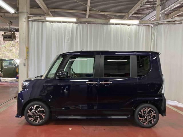 タント カスタムX 届出済未使用車 元展示車 両側電動スライドドア 1オーナー アイドリングストップ レーンキープアシスト 電動格納ミラー シートヒーター 禁煙 LEDヘッドランプ スマートキー オートマチックハイビーム(8枚目)