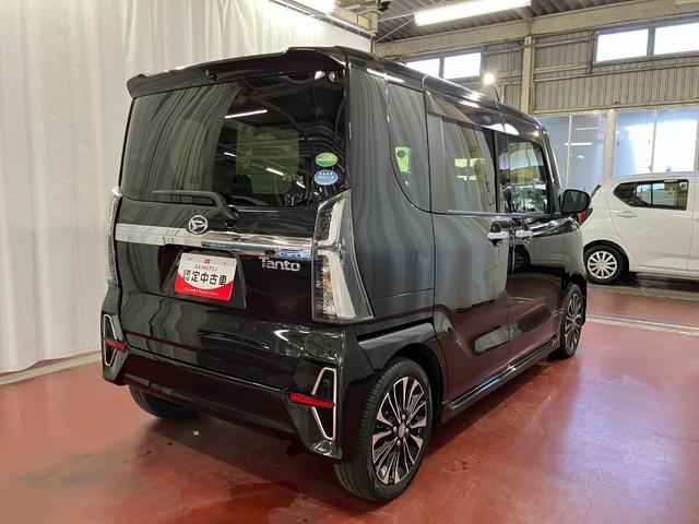 タント カスタムＲＳ　下取車　ターボ　９インチナビ　バックカメラ　ＥＴＣ　前後ドライブレコーダー　シートヒーター　アダプティブクルーズコントロール　両側電動スライドドア　Ｂｌｕｅｔｏｏｔｈ　フルセグＴＶ　ＬＥＤヘッドランプ（5枚目）