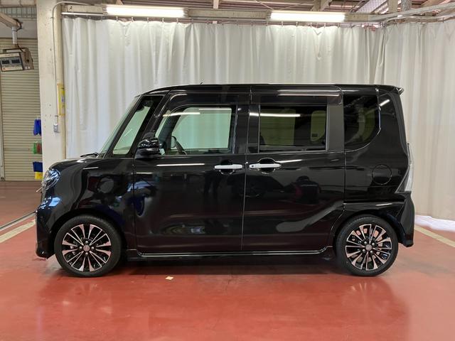 タント カスタムＲＳ　下取車　ターボ　９インチナビ　バックカメラ　ＥＴＣ　前後ドライブレコーダー　シートヒーター　アダプティブクルーズコントロール　両側電動スライドドア　Ｂｌｕｅｔｏｏｔｈ　フルセグＴＶ　ＬＥＤヘッドランプ（8枚目）