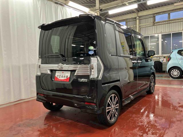 タント カスタムＲＳ　トップエディションＳＡＩＩＩ　下取車　ターボ　ナビ　ブルートゥース　アイドリングストップ　電動格納ミラー　オートマチックハイビーム　シートヒーター　両側電動スライドドア　ＬＥＤヘッドランプ　バックカメラ　ＴＶ　ＵＳＢ　スマートキー（5枚目）