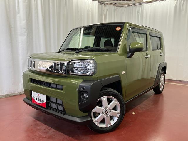 タフト Ｇ　下取車　ＤＶＤオーディオ　パノラマモニター　ＬＥＤヘッドランプ　スマートキー　衝突被害軽減システム　シートヒーター　ＥＴＣ　電動格納ミラー　ＤＶＤ　衝突安全ボディ　オートマチックハイビーム（2枚目）