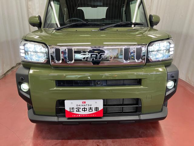 タフト Ｇ　下取車　ＤＶＤオーディオ　パノラマモニター　ＬＥＤヘッドランプ　スマートキー　衝突被害軽減システム　シートヒーター　ＥＴＣ　電動格納ミラー　ＤＶＤ　衝突安全ボディ　オートマチックハイビーム（42枚目）