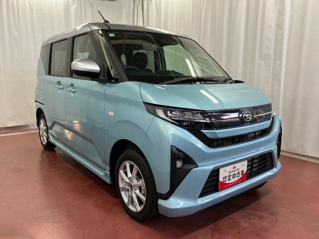 ムーヴ Ｇ　届出済未使用車　元展示車　片側電動両側スライドドア　オートマチックハイビーム　ＬＥＤヘッドランプ　ベンチシート　禁煙　スマートキー　プッシュスタート　電動格納ミラー　アイドリングストップ　オートライト（4枚目）