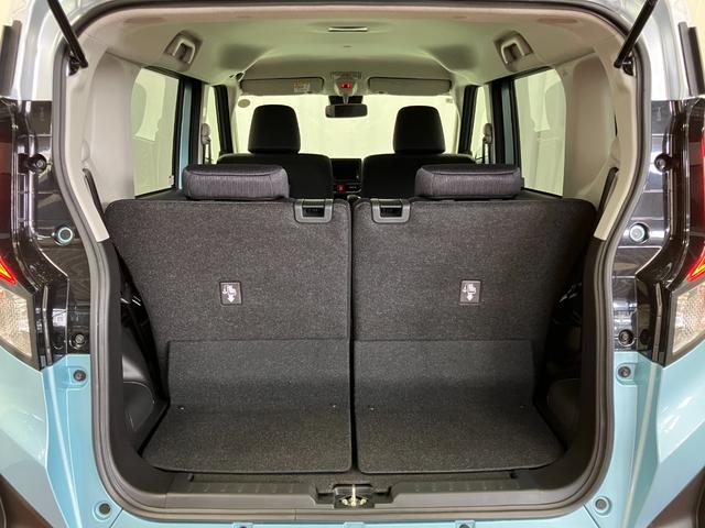 ムーヴ Ｇ　届出済未使用車　元展示車　片側電動両側スライドドア　オートマチックハイビーム　ＬＥＤヘッドランプ　ベンチシート　禁煙　スマートキー　プッシュスタート　電動格納ミラー　アイドリングストップ　オートライト（33枚目）