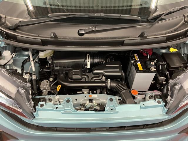 ムーヴ Ｇ　届出済未使用車　元展示車　片側電動両側スライドドア　オートマチックハイビーム　ＬＥＤヘッドランプ　ベンチシート　禁煙　スマートキー　プッシュスタート　電動格納ミラー　アイドリングストップ　オートライト（36枚目）