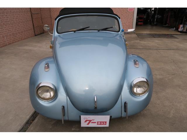 ビートル 2シーター ロードスター スピードスター15インチアルミホイール 走行距離59,870Km 4速ミッション車 社外ウッドステアリング(3枚目)