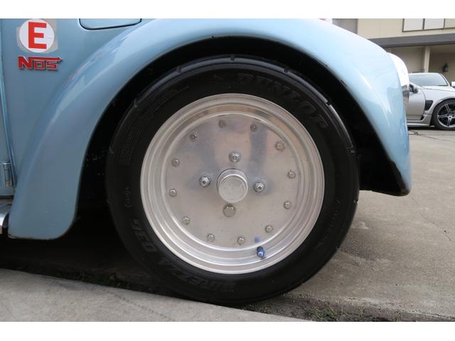 ビートル 2シーター ロードスター スピードスター15インチアルミホイール 走行距離59,870Km 4速ミッション車 社外ウッドステアリング(12枚目)