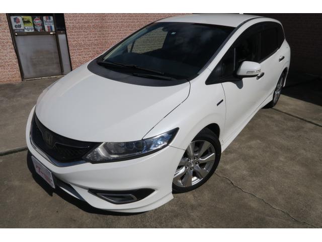 ジェイド ハイブリッドＸ　ナビ　バックモニター　フルセグ　スマートキー　プッシュスタート　ＥＴＣ　トラクションコントロール　エアコン　パワーステアリング　ＬＥＤヘッドライト　衝突軽減ブレーキ　レーンアシスト（2枚目）