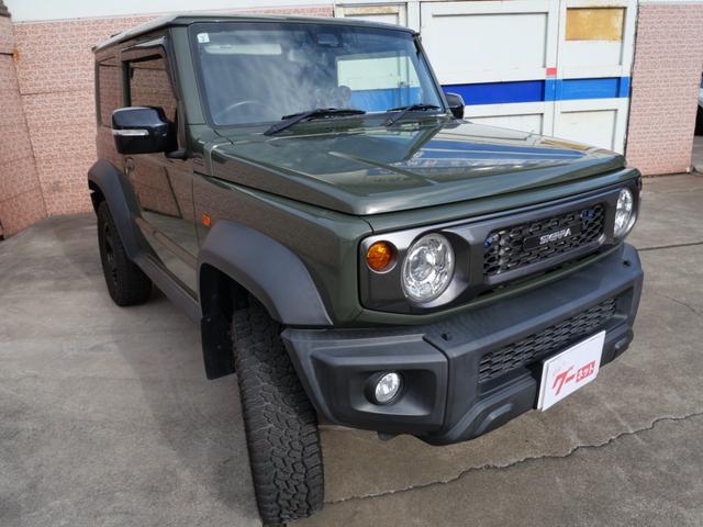 ジムニーシエラ ＪＣ　社外ターボ　トラスト制ボルトオンＴＢキット　社外クラッチ　ナビ　フルセグ　バックモニター　リフトアップ　社外マフラー　シートヒーター　ＥＴＣ　バックモニター　社外１６インチアルミホイール（4枚目）