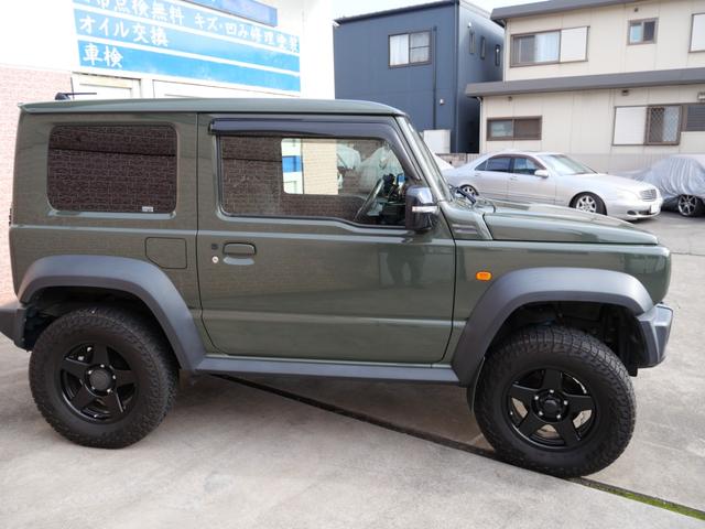 ジムニーシエラ ＪＣ　社外ターボ　トラスト制ボルトオンＴＢキット　社外クラッチ　ナビ　フルセグ　バックモニター　リフトアップ　社外マフラー　シートヒーター　ＥＴＣ　バックモニター　社外１６インチアルミホイール（5枚目）