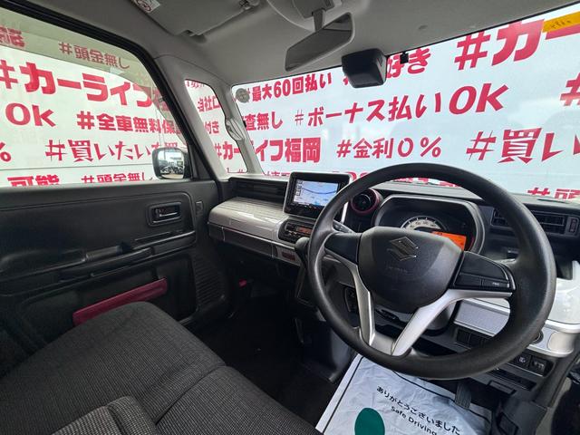 スペーシア ハイブリッドＸ　ＦＵ０６９４　ストラーダメモリーナビ　ＣＤ　地デジワンセグ　Ｂｌｕｅｔｏｏｔｈ　ハンズフリー　ビルトインＥＴＣ　バニティミラー付きサンバイザー　ドアバイザー　ウィンカー付き電動格納ドアミラー（11枚目）