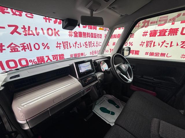 スペーシア ハイブリッドＸ　ＦＵ０６９４　ストラーダメモリーナビ　ＣＤ　地デジワンセグ　Ｂｌｕｅｔｏｏｔｈ　ハンズフリー　ビルトインＥＴＣ　バニティミラー付きサンバイザー　ドアバイザー　ウィンカー付き電動格納ドアミラー（13枚目）