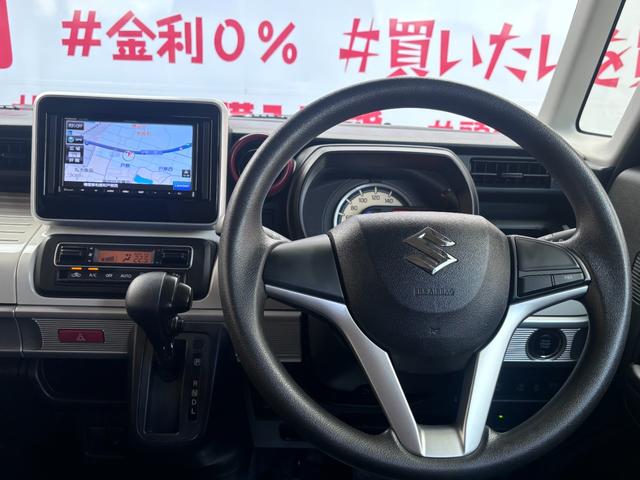 スペーシア ハイブリッドＸ　ＦＵ０６９４　ストラーダメモリーナビ　ＣＤ　地デジワンセグ　Ｂｌｕｅｔｏｏｔｈ　ハンズフリー　ビルトインＥＴＣ　バニティミラー付きサンバイザー　ドアバイザー　ウィンカー付き電動格納ドアミラー（21枚目）