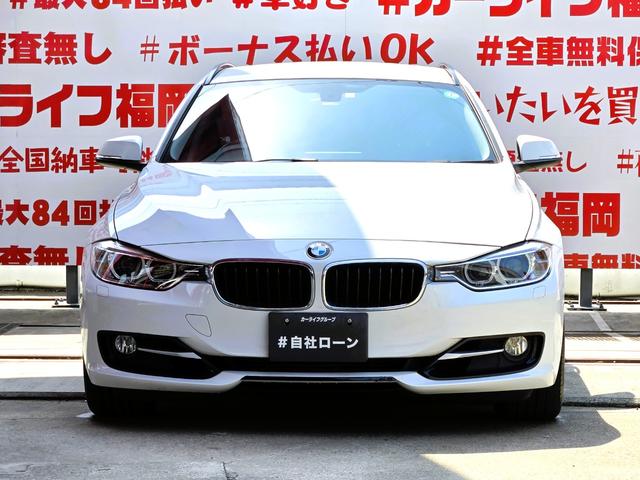 ３シリーズ ３２０ｉツーリング　スポーツ　ＦＵ１２１３　純正マルチナビ　ＣＤ　ＤＶＤ　ＭＳＶ　Ｂｌｕｅｔｏｏｔｈ　ハンズフリー　バックカメラ　革巻ハンドル　ステアリングスイッチ　ＬＩＭ機能　オートライト　ＨＩＤヘッドライト（4枚目）