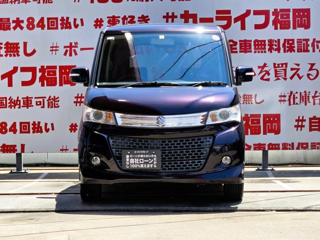 パレットＳＷ ＴＳ　ＦＵ１２４７　クラリオンＳＤナビ　ＣＤ　ＤＶＤ　ＳＤ　地デジ１セグ　バックカメラ　革巻ハンドル　オートライト　ＨＩＤヘッドライト　フォグランプ　両側パワースライドドア（4枚目）