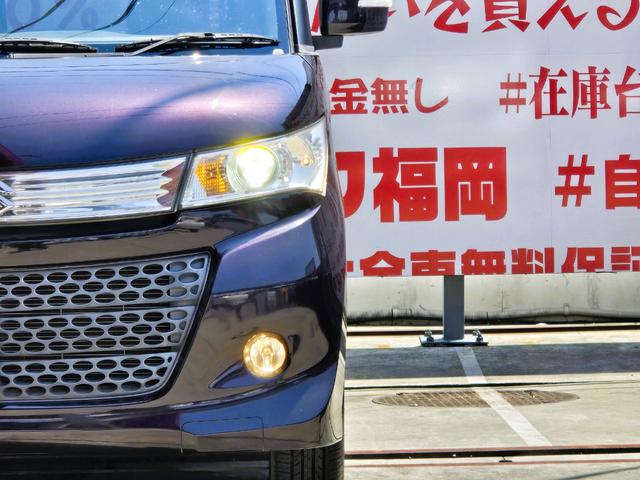 パレットＳＷ ＴＳ　ＦＵ１２４７　クラリオンＳＤナビ　ＣＤ　ＤＶＤ　ＳＤ　地デジ１セグ　バックカメラ　革巻ハンドル　オートライト　ＨＩＤヘッドライト　フォグランプ　両側パワースライドドア（5枚目）