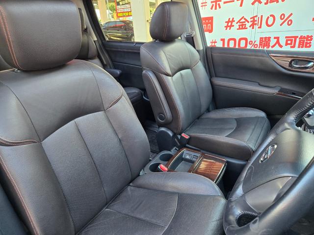 エルグランド ３５０ハイウェイスタープレミアム　ＦＵ１５５８　純正ＨＤＤナビ　ＣＤ　ＤＶＤ　地デジフルセグ　Ｂｌｕｅｔｏｏｔｈ　ハンズフリー　バックカメラ　サイドカメラ　アラウンドビューモニター　ビルトインＥＴＣ　革巻ハンドル　ステアリングスイッチ（18枚目）