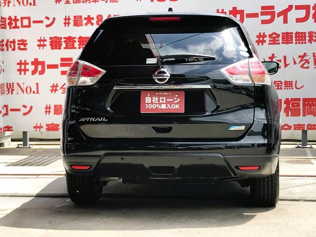 エクストレイル ２０Ｘ　ハイブリッド　エマージェンシーブレーキＰ　ＦＵ１５９２　純正ＳＤナビ　地デジフルセグＴＶ　バックカメラ　ビルトインＥＴＣ　革巻きステアリング　ステアリングスイッチ　オートライト　ＬＥＤヘッドライト　横滑り防止装置　電子制御４ＷＤシステム（12枚目）