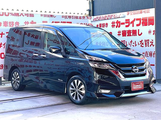セレナ ハイウェイスター　Ｖセレクション　ＦＵ１６１６　純正９インチナビ　ＢＴ　フルセグ　バックカメラ　Ｗエアコン　エマージェンシーブレーキ　パーキングアシスト　アラウンドビュー　ドラレコ　シートヒーター　フロントハーフエアロ（6枚目）
