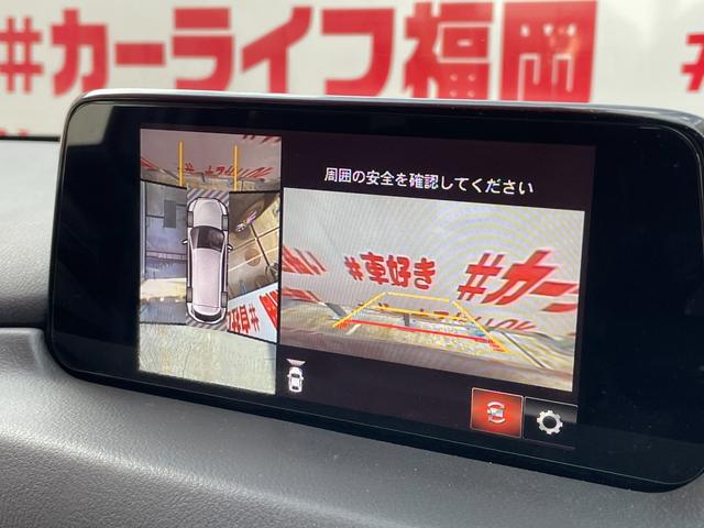 ＣＸ－８ ＸＤ　Ｌパッケージ　ＦＵ１７９８　３６０°ビューカメラ　電子パーキングブレーキ　リアサイドシェード　車間認知支援システム　スマートシティブレーキサポート　ブラインドスポットシステム　レーンキープアシストシステム（31枚目）