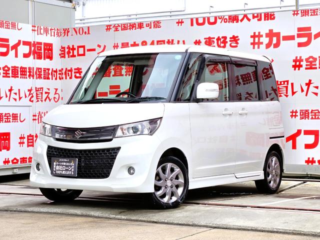 パレットＳＷ リミテッド　ＦＵ１８９８　社外ＳＤナビ　ＣＤ　ＤＶＤ　ＳＤ　地デジフルセグ　Ｂｌｕｅｔｏｏｔｈ　ハンズフリー　バックカメラ　革巻ハンドル　ステアリングスイッチ　オートライト　ＨＩＤヘッドライト　フォグランプ（4枚目）
