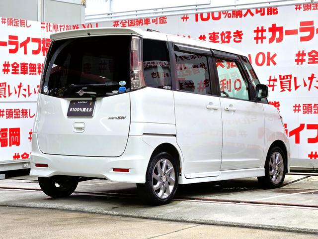 パレットＳＷ リミテッド　ＦＵ１８９８　社外ＳＤナビ　ＣＤ　ＤＶＤ　ＳＤ　地デジフルセグ　Ｂｌｕｅｔｏｏｔｈ　ハンズフリー　バックカメラ　革巻ハンドル　ステアリングスイッチ　オートライト　ＨＩＤヘッドライト　フォグランプ（8枚目）