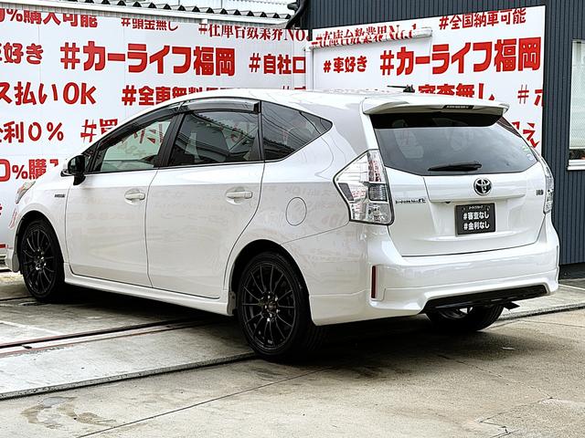 プリウスアルファ Ｓ　Ｌセレクション　ＦＵ１９２５　ステアリングスイッチ　プッシュスタート　スマートキー　ＬＥＤヘッドライト　オートライト　ドライブレコーダー　社外ハーフ３点エアロ　ウェッズスポーツ１８インチＡＷ（12枚目）