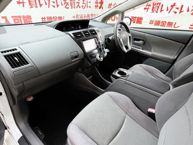 プリウスアルファ Ｓ　Ｌセレクション　ＦＵ１９２５　ステアリングスイッチ　プッシュスタート　スマートキー　ＬＥＤヘッドライト　オートライト　ドライブレコーダー　社外ハーフ３点エアロ　ウェッズスポーツ１８インチＡＷ（18枚目）