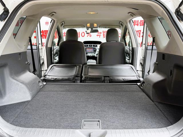 プリウスアルファ Ｓ　Ｌセレクション　ＦＵ１９２５　ステアリングスイッチ　プッシュスタート　スマートキー　ＬＥＤヘッドライト　オートライト　ドライブレコーダー　社外ハーフ３点エアロ　ウェッズスポーツ１８インチＡＷ（23枚目）