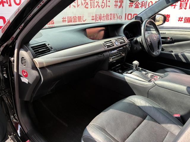 LS LS460 Fスポーツ FU1916 純正HDDナビ 地デジフルセグTV CD DVD HDD Bluetooth ビルトインETC バックカメラ 前後障害物センサー ステアリングSW パドルシフト オートライト(14枚目)