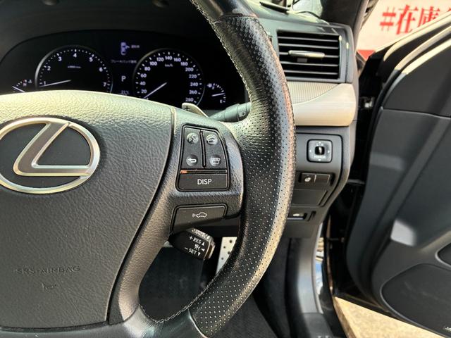LS LS460 Fスポーツ FU1916 純正HDDナビ 地デジフルセグTV CD DVD HDD Bluetooth ビルトインETC バックカメラ 前後障害物センサー ステアリングSW パドルシフト オートライト(26枚目)