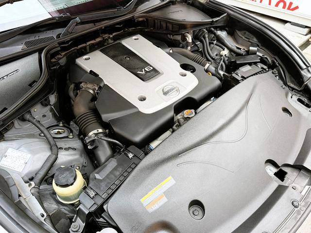 フーガ ２５０ＧＴ　ＦＵ１９３５　ＨＩＤヘッド　ＬＥＤフォグ　オートライト　ハーフレザーシート　パワーシート　シートメモリー　クルーズコントロール　エイムゲインフルエアロ　タナベ車高調ローダウン　エイムゲイン２０ＡＷ（16枚目）