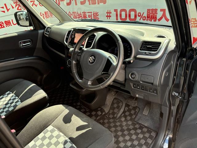 ソリオ ブラック&ホワイト アイドリングストップ FU1931 ケンウッドメモリーナビ 地デジワンセグTV CD DVD バックカメラ ETC ステアリングSW オートライト HIDヘッドライト フォグライト オートエアコン 左右電動スライドドア(12枚目)