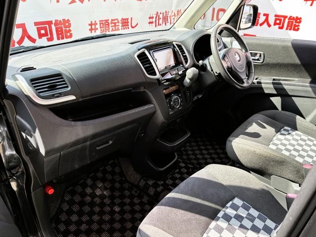 ソリオ ブラック&ホワイト アイドリングストップ FU1931 ケンウッドメモリーナビ 地デジワンセグTV CD DVD バックカメラ ETC ステアリングSW オートライト HIDヘッドライト フォグライト オートエアコン 左右電動スライドドア(14枚目)