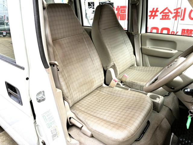 エブリイ PA FU1962 チューナーラジオ パワーステアリング ヘッドライトレベライザー 集中ドアロック 両側スライドドア ドアバイザー 運転席・助手席エアバック 12インチスチールホイール(11枚目)