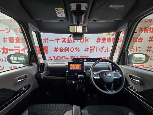 タント カスタムXセレクション FU1047 ストラーダメモリーナビ CD DVD MSV 地デジフルセグ Bluetooth ハンズフリー バックカメラ ETC ステアリングスイッチ オートライト LEDヘッドライト(18枚目)