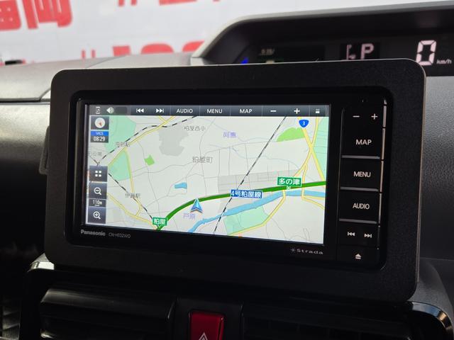 タント カスタムXセレクション FU1047 ストラーダメモリーナビ CD DVD MSV 地デジフルセグ Bluetooth ハンズフリー バックカメラ ETC ステアリングスイッチ オートライト LEDヘッドライト(25枚目)