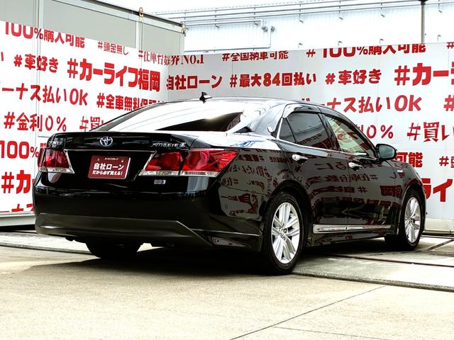 クラウンハイブリッド アスリートS FU1942 純正マルチナビ フルセグTV CD DVD HDD USB Bluetooth バックカメラ 前後障害物センサー ビルトインETC ステアリングスイッチ オートライト LEDヘッドライト(8枚目)