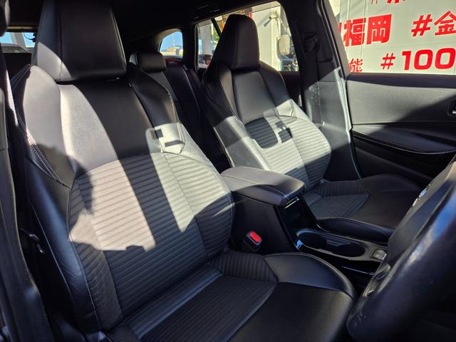 カローラツーリング ハイブリッド ダブルバイビー FU1960 純正9インチディスプレイオーディオ Bluetooth ハンズフリー バックカメラ ビルトインETC 革巻ハンドル ステアリングスイッチ レーダークルーズコントロール オートライト(16枚目)