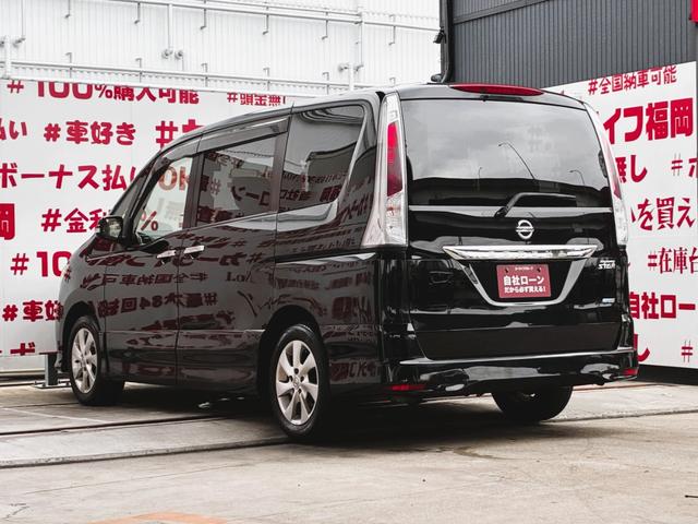 セレナ ハイウェイスター Vセレクション FU1975 ストラーダSDナビ 地デジフルセグTV CD DVD SD USB Bluetooth バックカメラ ビルトインETC スマートキー プッシュスタート ステアリングスイッチ オートライト(10枚目)