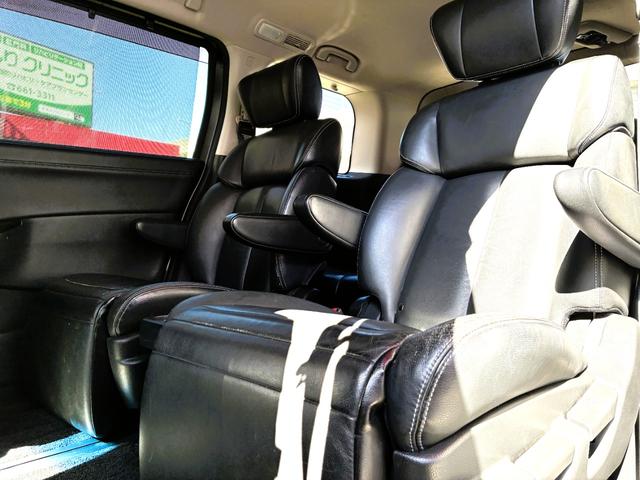 エルグランド ライダー ブラックライン 黒本革マニュアルシート FU1980 純正HDDナビ 地デジフルセグTV CD DVD USB Bluetooth ハンズフリー フリップダウンモニター ETC車載器 アラウンドビューモニター 革巻ステアリング(16枚目)