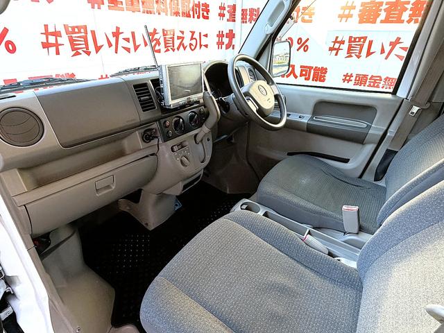 スクラム ＰＣ　ＦＵ３０１１　ゴリラナビ　ＡＭ／ＦＭチューナー　ＥＴＣ　キーレス　集中ロック　ドアバイザー　パワーステアリング　パワーウィンドウ　レベライザー　両側スライドドアー　ルーフキャリア　ドライブレコーダー（17枚目）