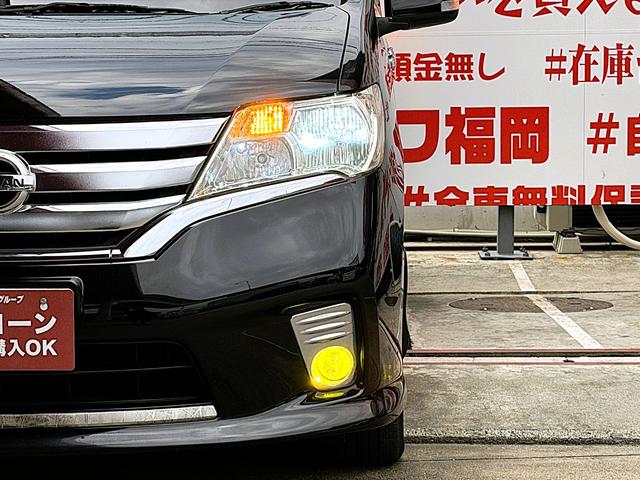 セレナ ハイウェイスター　Ｓ－ハイブリッド　Ｖセレクション　ＦＵ３０１７　アルパイン８インチナビ　ＤＶＤ　　ＢＴ　フルセグ　バックカメラ　ＥＴＣ　Ｗエアコン　ＨＩＤ　ＬＥＤフォグ　両側パワスラ　アルパインフリップダウンモニター　前後ドライブレコーダー（8枚目）