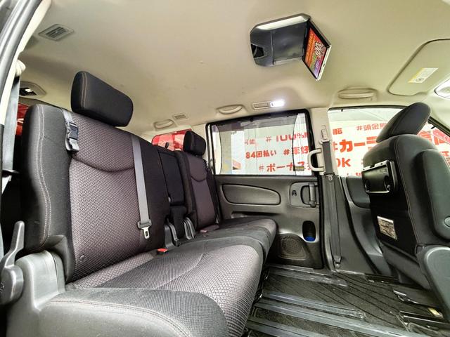 セレナ ハイウェイスター　Ｓ－ハイブリッド　Ｖセレクション　ＦＵ３０１７　アルパイン８インチナビ　ＤＶＤ　　ＢＴ　フルセグ　バックカメラ　ＥＴＣ　Ｗエアコン　ＨＩＤ　ＬＥＤフォグ　両側パワスラ　アルパインフリップダウンモニター　前後ドライブレコーダー（18枚目）