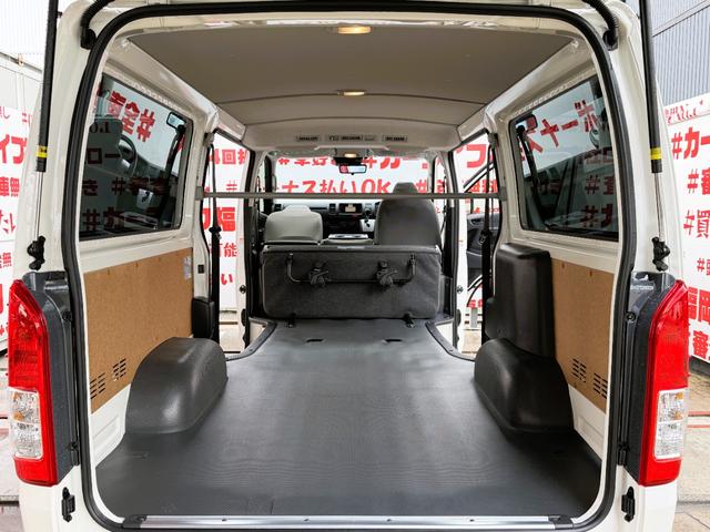 ハイエースバン ロングDX GLパッケージ FU3035 新品ナビ Bluetooth フルセグ バックカメラ ETC LEDヘッドライト オートライト リアヒーター リアクーラー デジタルインナーミラー 車線逸脱防止 衝突軽減ブレーキ(24枚目)