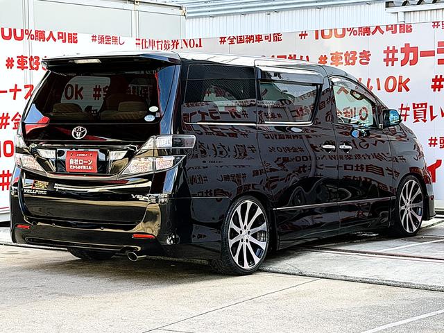 ヴェルファイア ３．５Ｚ　Ｇエディション　ＦＵ３１２７　エグゼクティブパワーシート　オットマン　ツインムーンルーフ　クルーズコントロール　クリアランスソナー　フリップダウンモニター　タナベローダウンスプリング　ヴェネルディ２０インチＡＷ（9枚目）